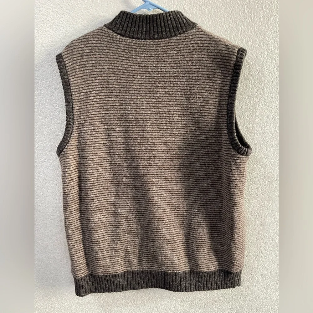 Pendleton Shetland collection sweater vest men’s large - Picture 3 of 11